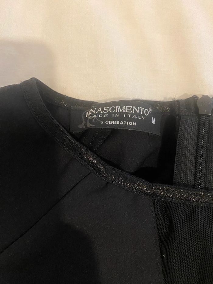 Petite robe noire élégante Rinascimento made in Italy taille M - photo numéro 4
