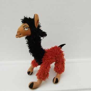 Peluche Kuzco lama DISNEY Kuzco l'empereur mégalo