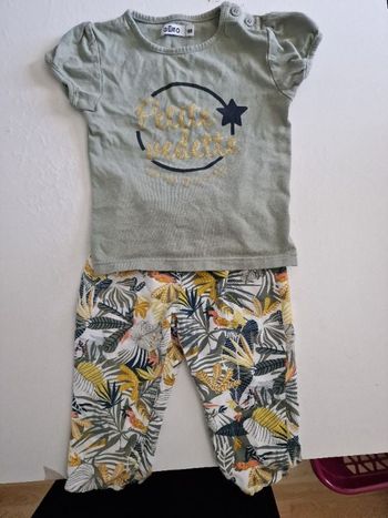 Ensemble taille 18mois