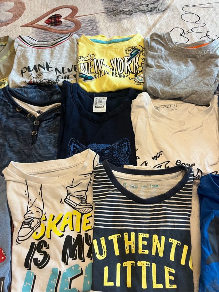 Lot de t-shirt - photo numéro 3