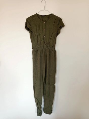 Combinaison pantalon kaki vert Primark 11 12 ans
