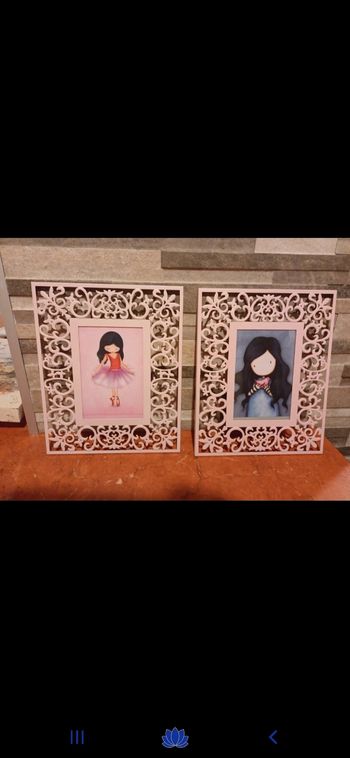 Lot de 2 cadres photos