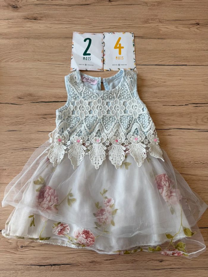 Robe d’été fleurie 24 mois