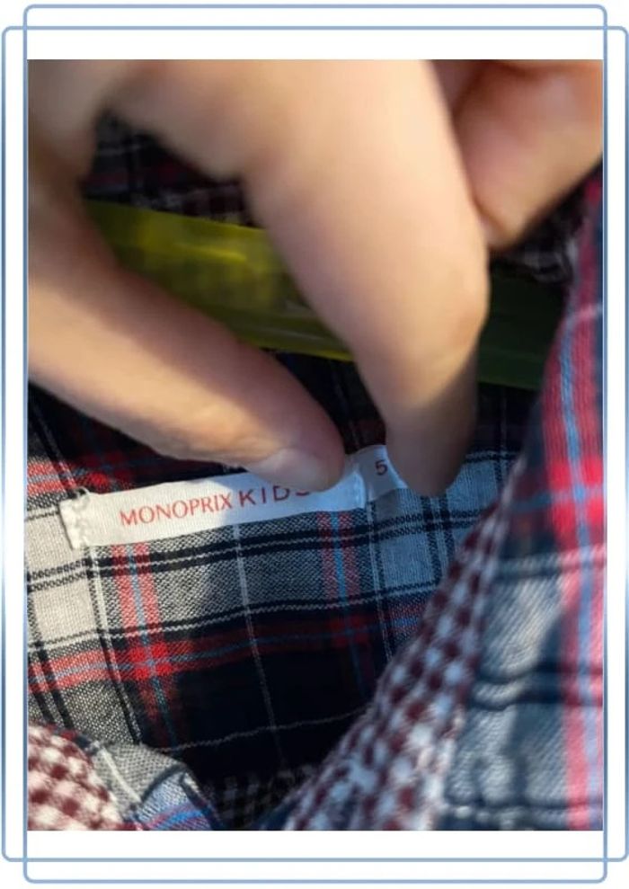 Chemise manches longues 5 ans Monoprix - photo numéro 2