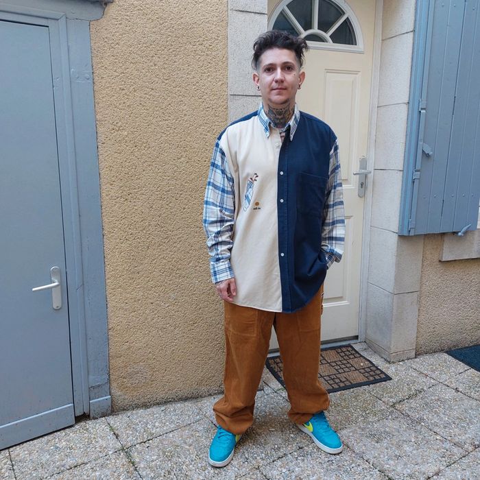 Chemise Vintage brodée XL - photo numéro 3