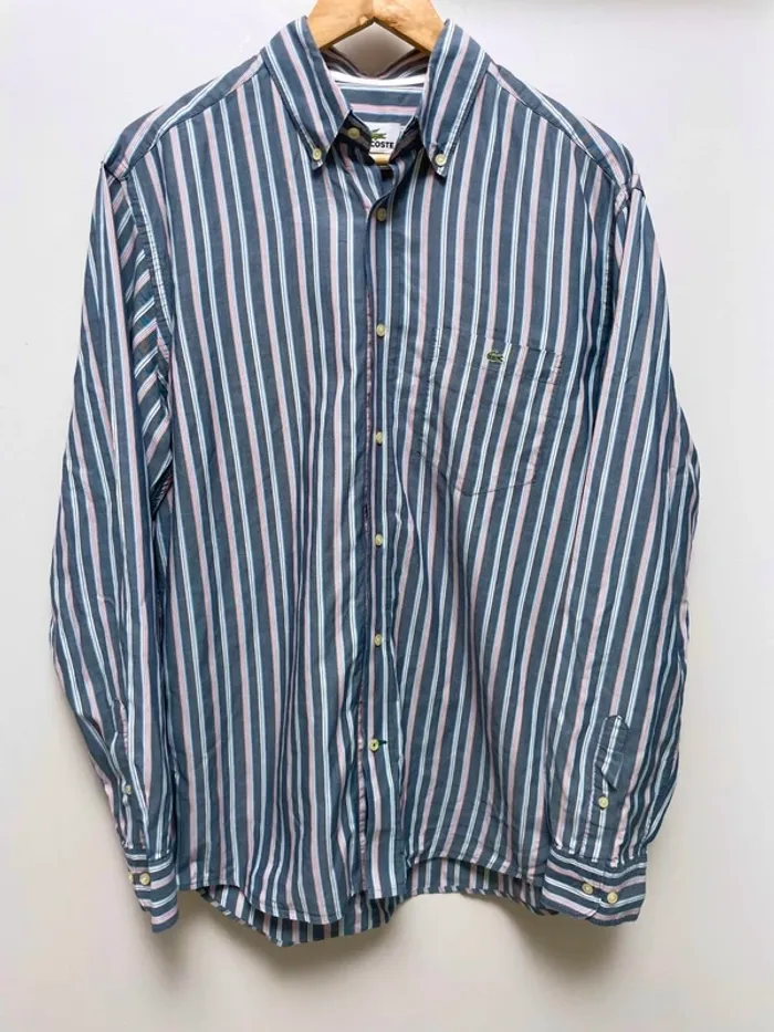 Long Sleeves Shirt Chemise Lacoste Mens 41