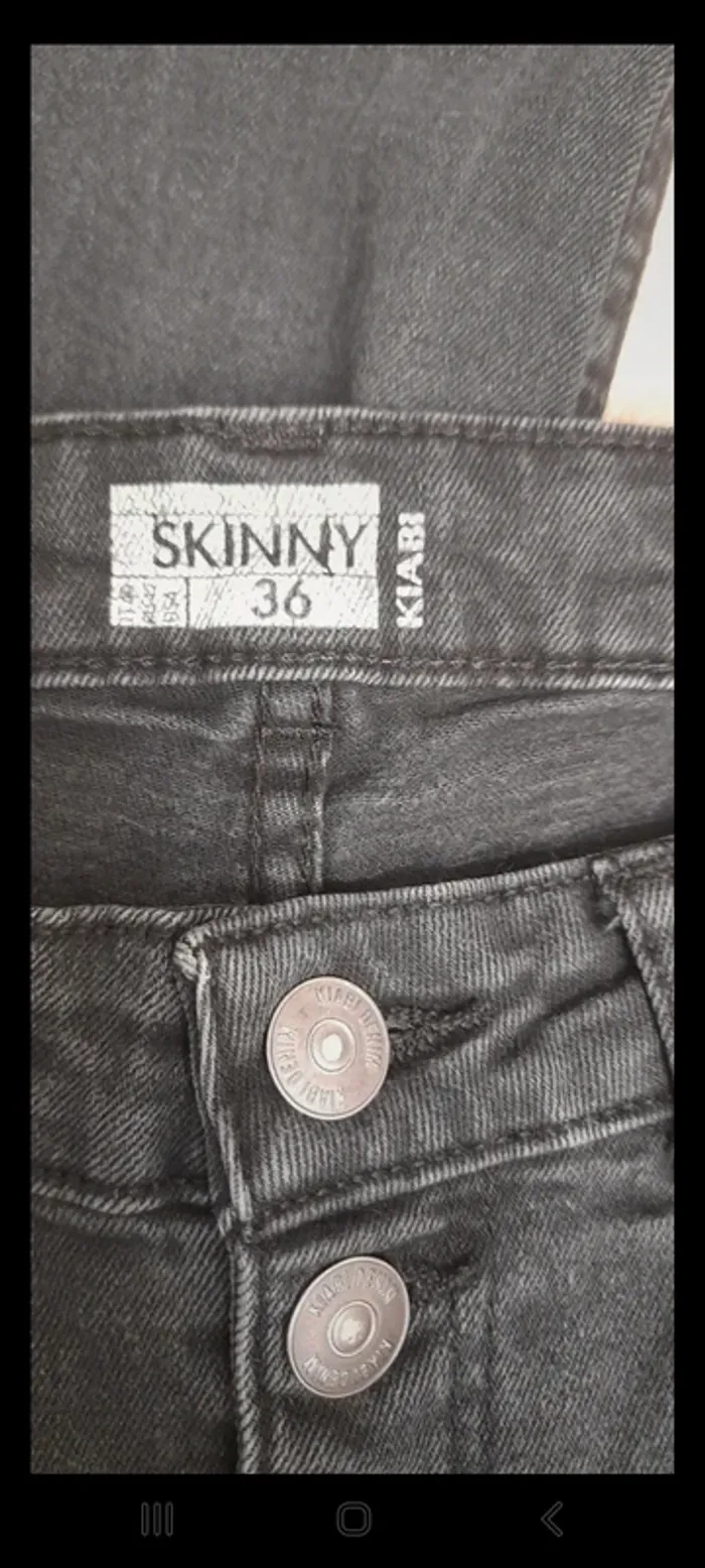 Jean skinny noir - photo numéro 7