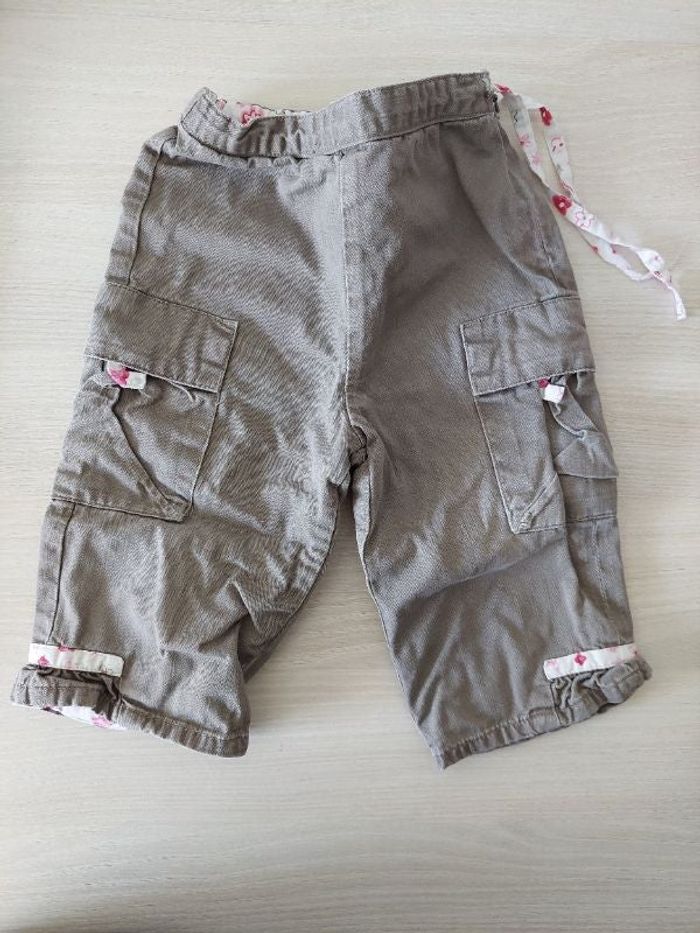 Pantalon kaki fille 6mois
