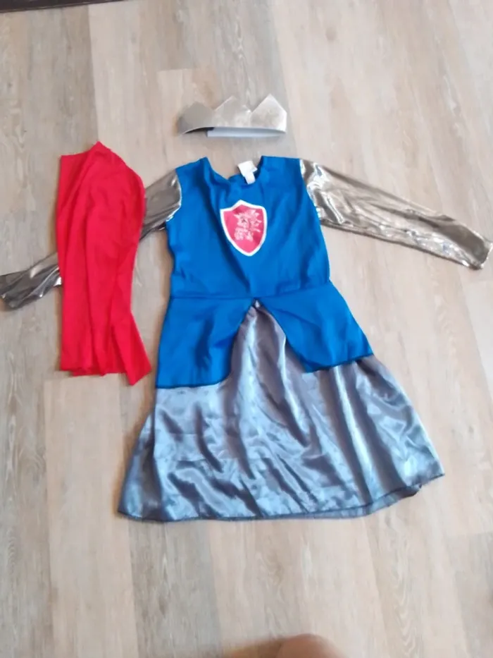 Déguisement costume guerrière chevalière 11 14 ans