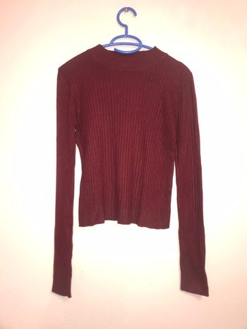 Pull léger col montant