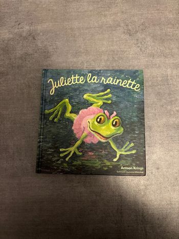 Livre les drôles de petites bêtes, Juliette, la reinette