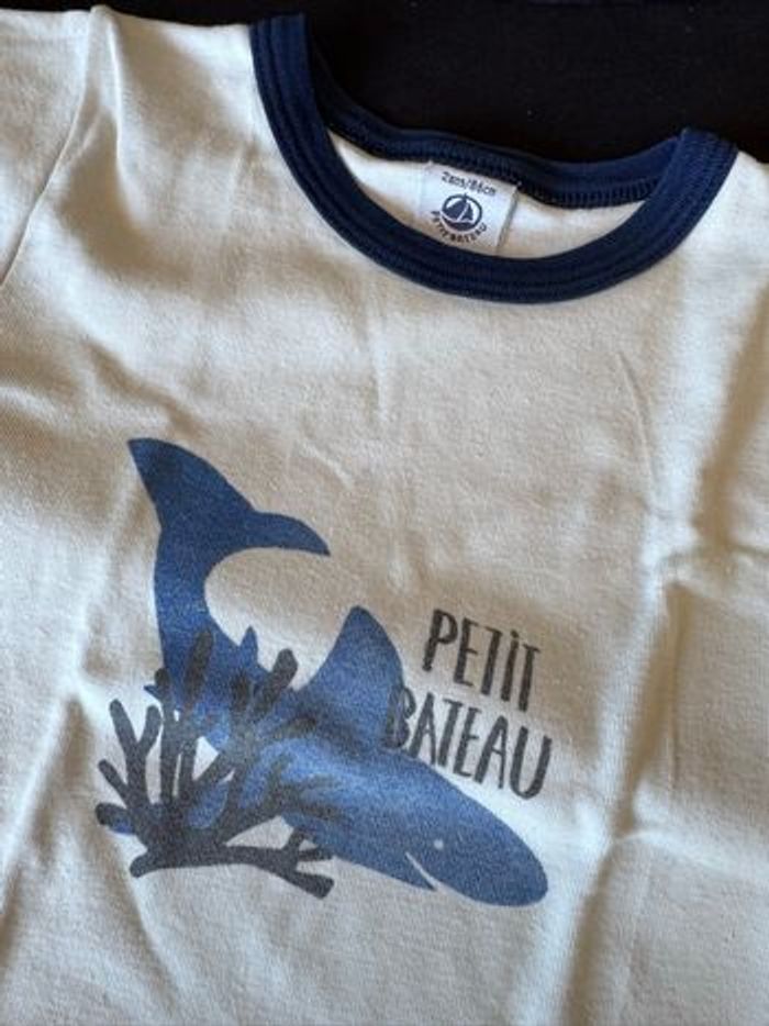 T-shirt Petit Bateau et short Airness 2 ans - photo numéro 4