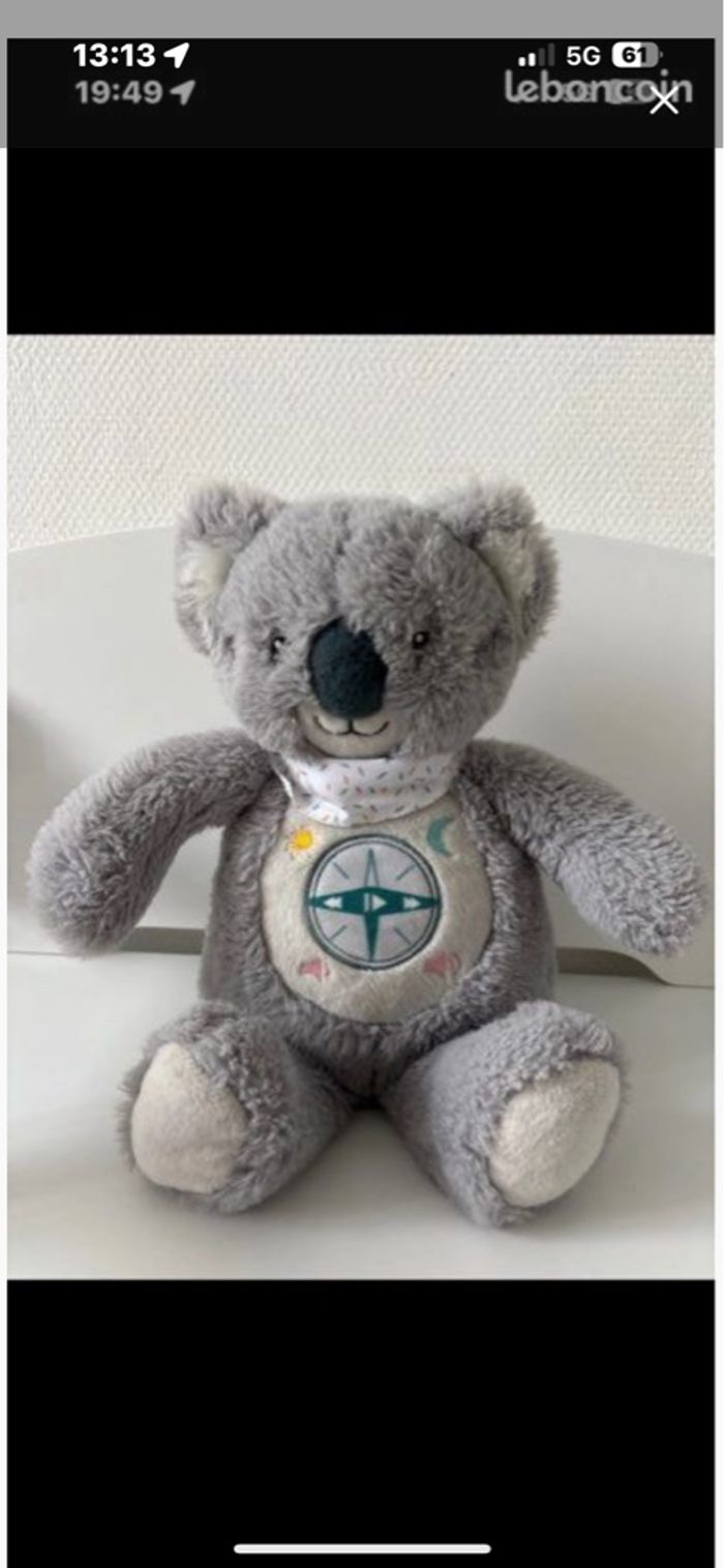 Koala interactif qui lit des histoires