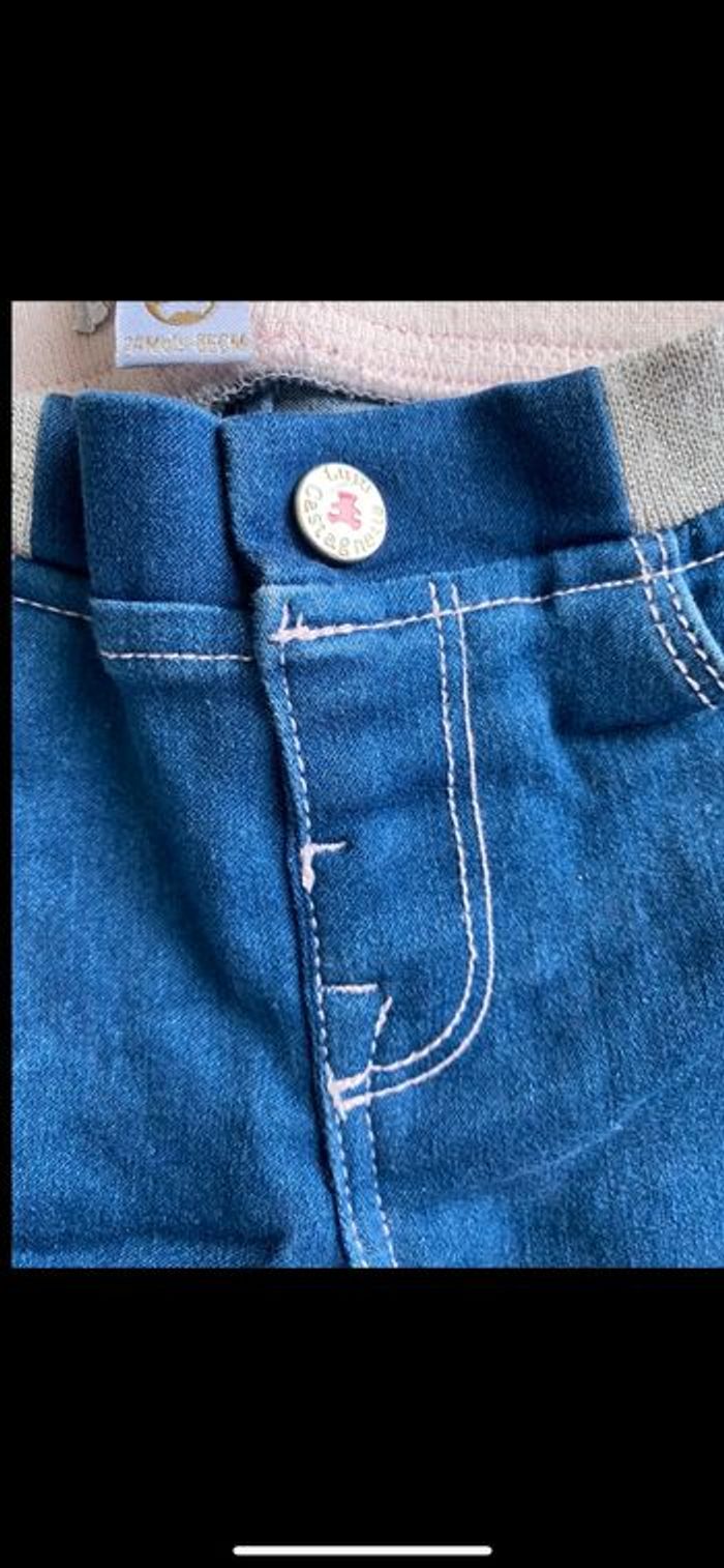 Jean Lulu castagnette fille girly 24 mois - photo numéro 7