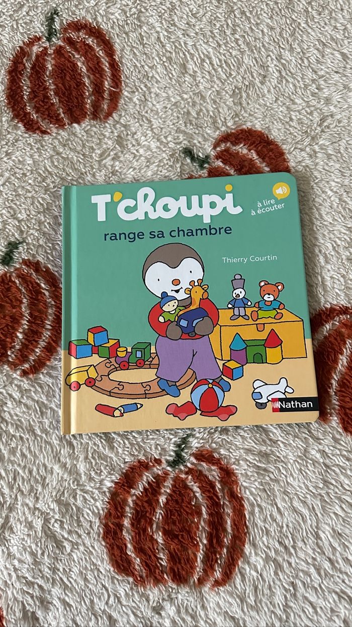 💜 Livre t’choupi range ta chambre 💜