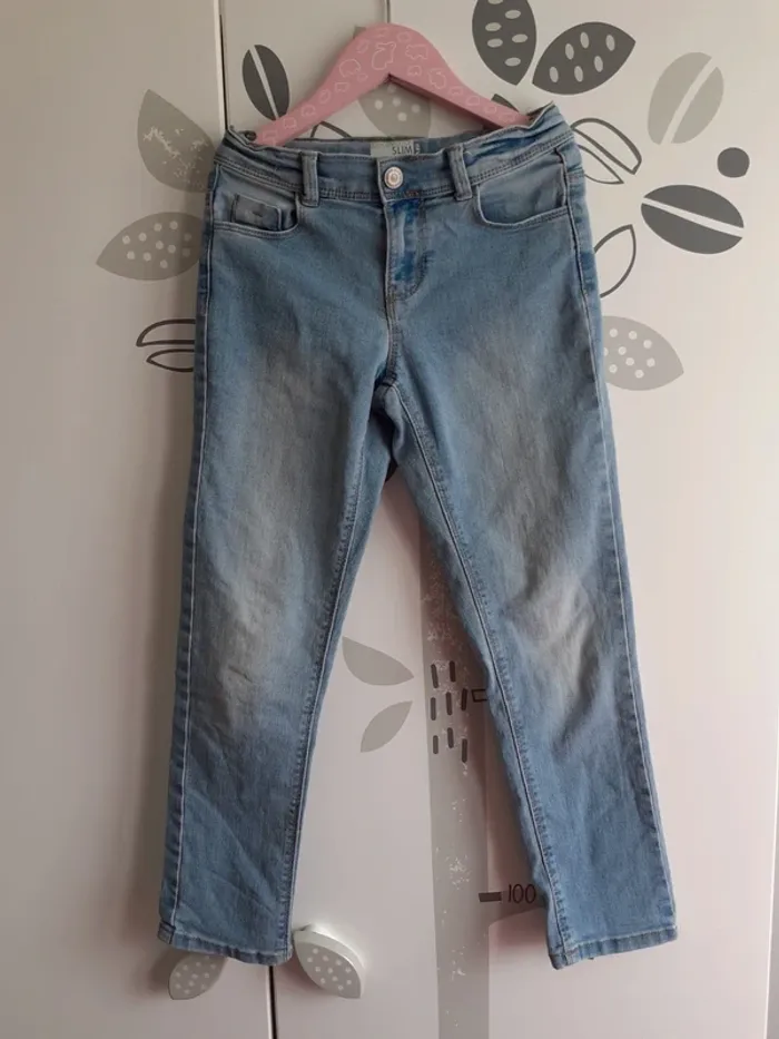 Jean slim bleu clair