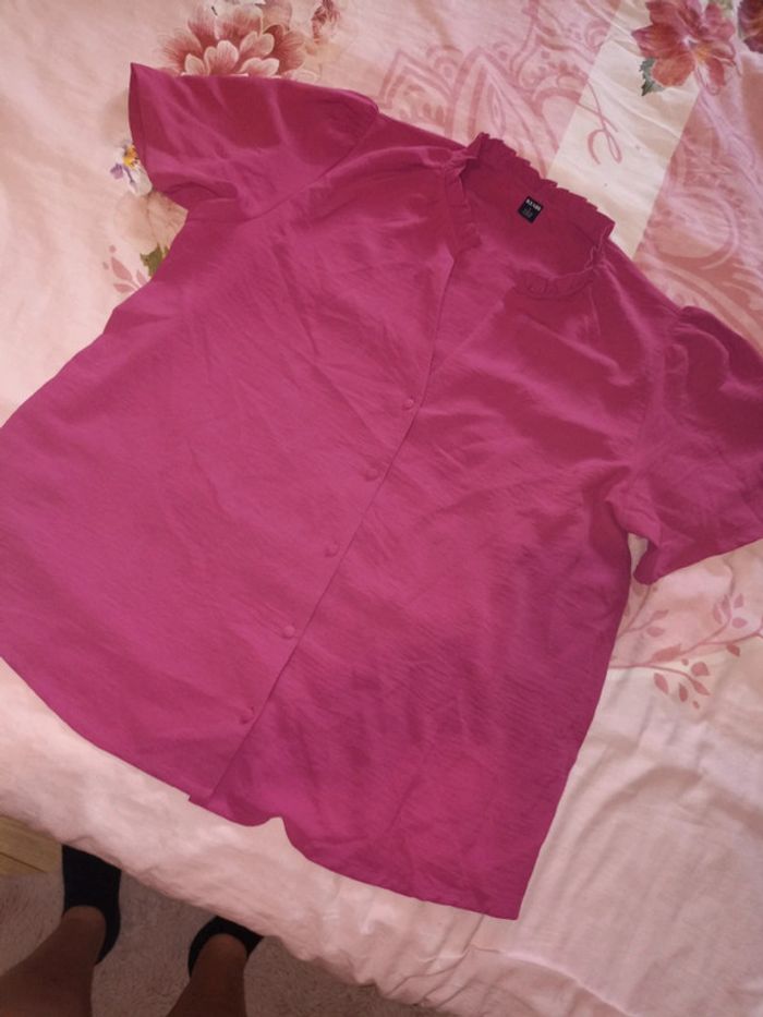 Chemisier Kiabi rose - photo numéro 2