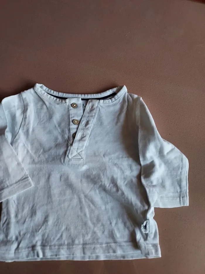 lot 6 tee shirts manches longues 3 mois - photo numéro 8