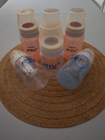 Lot de 6 biberon avent classic en tbe 