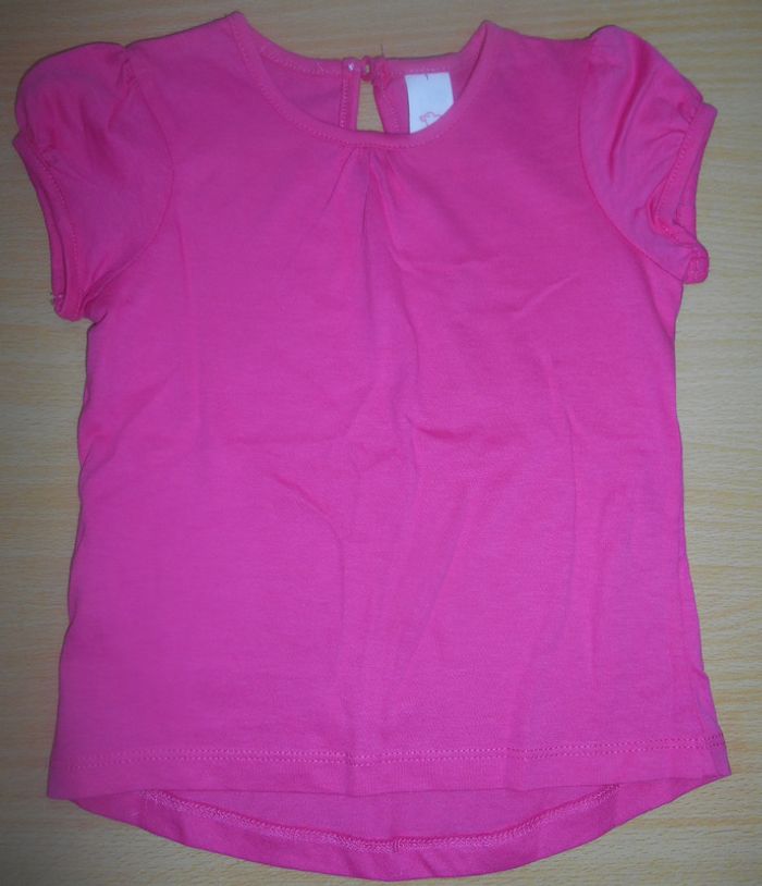 T-shirt fille manches courtes 18-24 mois Baby Club