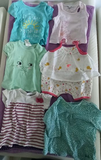 Lot vêtements 1 mois