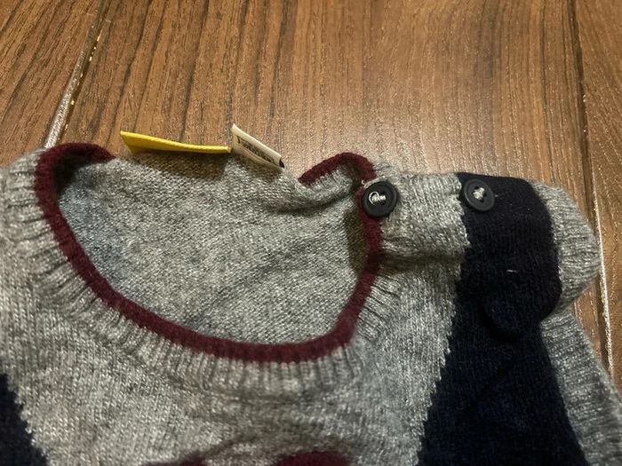 Pull sans manche en laine grise My Chicco 3 ans - photo numéro 3