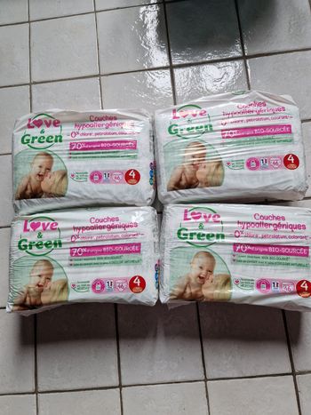 184 couches Love and Green taille 4