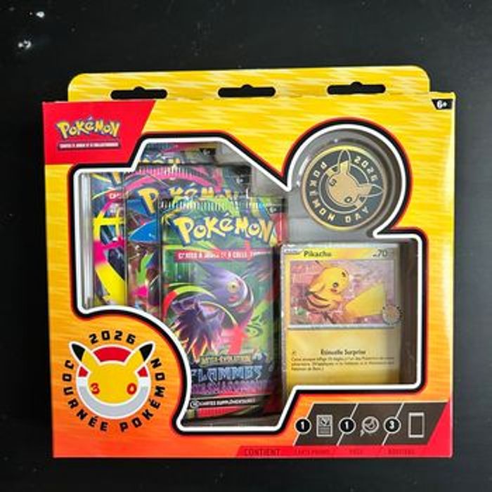 ⚡ Lot de 2 Coffrets Pokémon Day 2026 – Journée Pokémon (FR) ⚡ - photo numéro 2