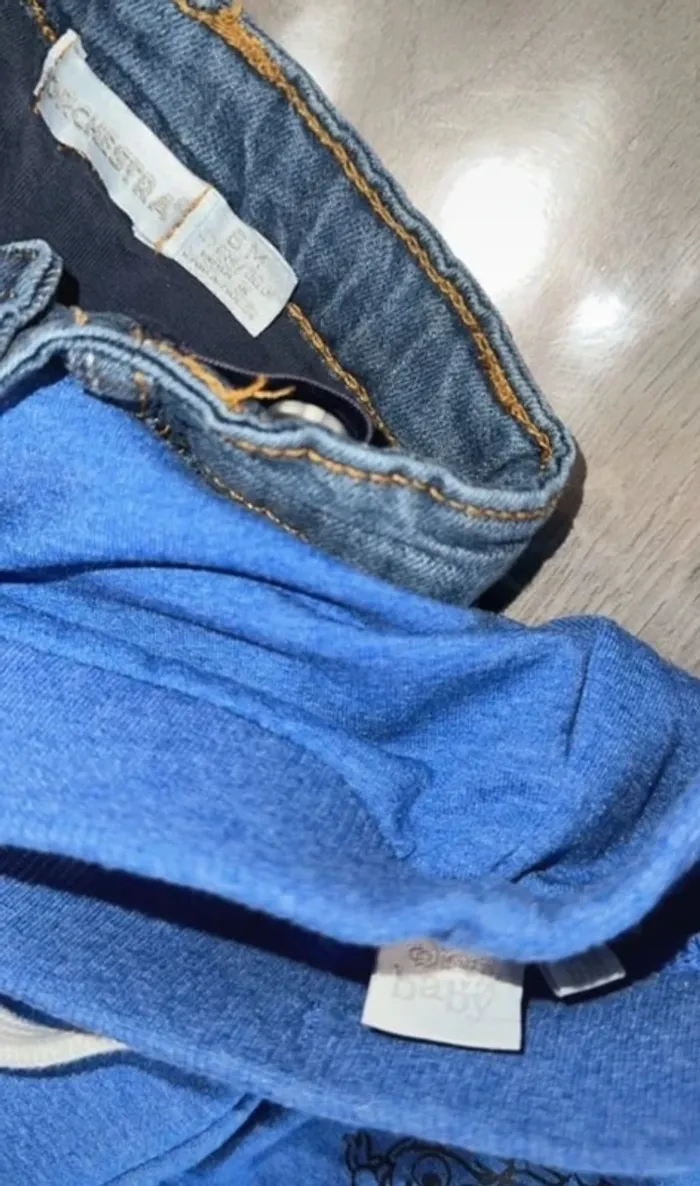 Lot pantalon hivers jean jogging - photo numéro 4