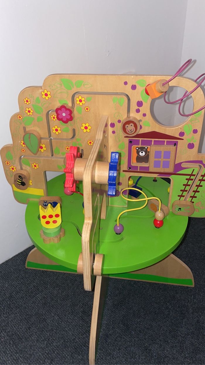 Arbre en bois activité enfant neuf - photo numéro 4