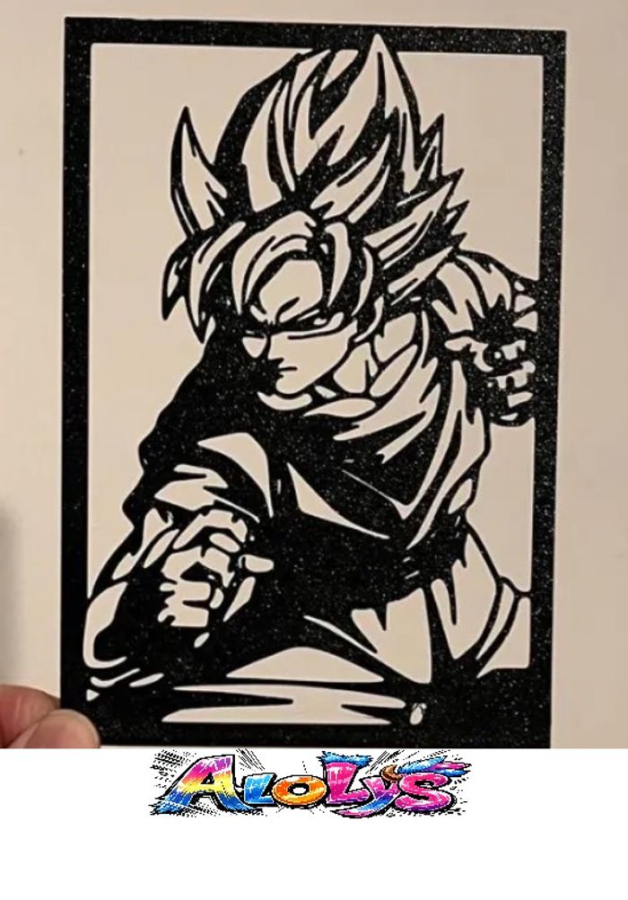 Décoration murale Dragon Ball Z Songoku
