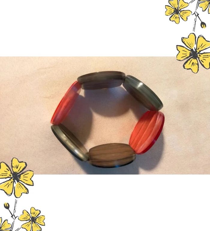 Bracelet nacre multicolore - Élastique - Collection Terres d’Ailleurs - photo numéro 12