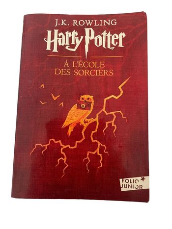 Livre Harry Potter à l’école des sorciers J.K Rowling Folio Junior