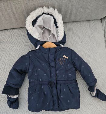 Manteau bébé fille Lulu Castagnette 6 mois