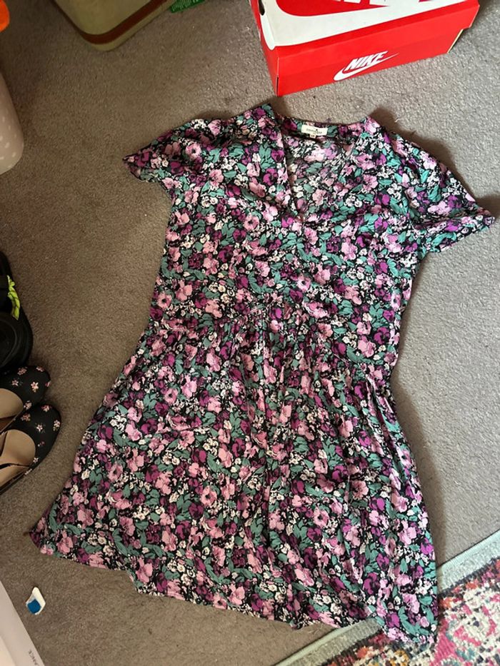 Mini robe à fleurs - photo numéro 2