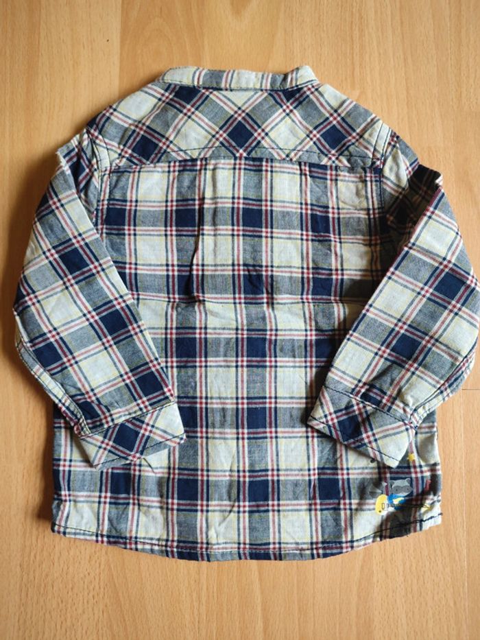 Chemise à carreaux col Tao Neuf Sergent Major en 18M - photo numéro 6