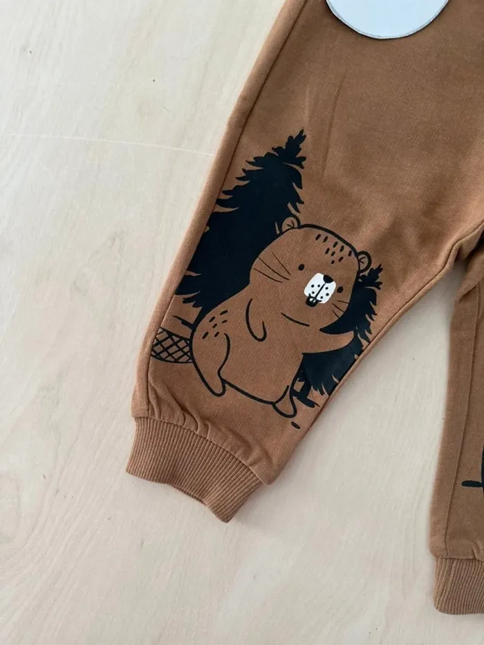 Pantalon garçon taille 6-9 mois 74 cm - photo numéro 4
