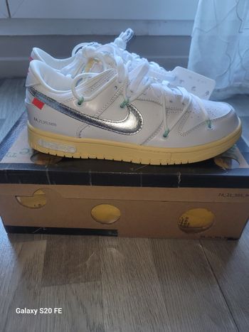Nike off White  dunk  low