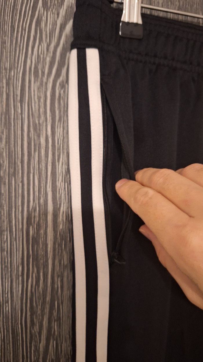 Pantalon de survêtement football noir Adidas - photo numéro 4