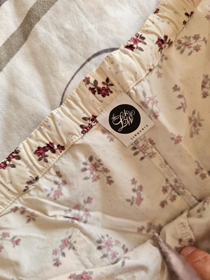 Short petite fleurs lingerie taille 44 - photo numéro 2
