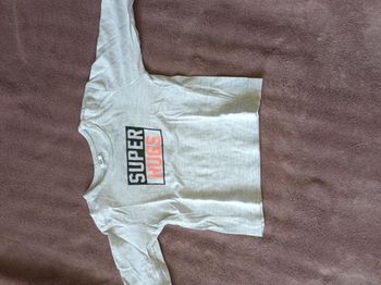 T-shirt fin, longues manches - Taille 6 mois