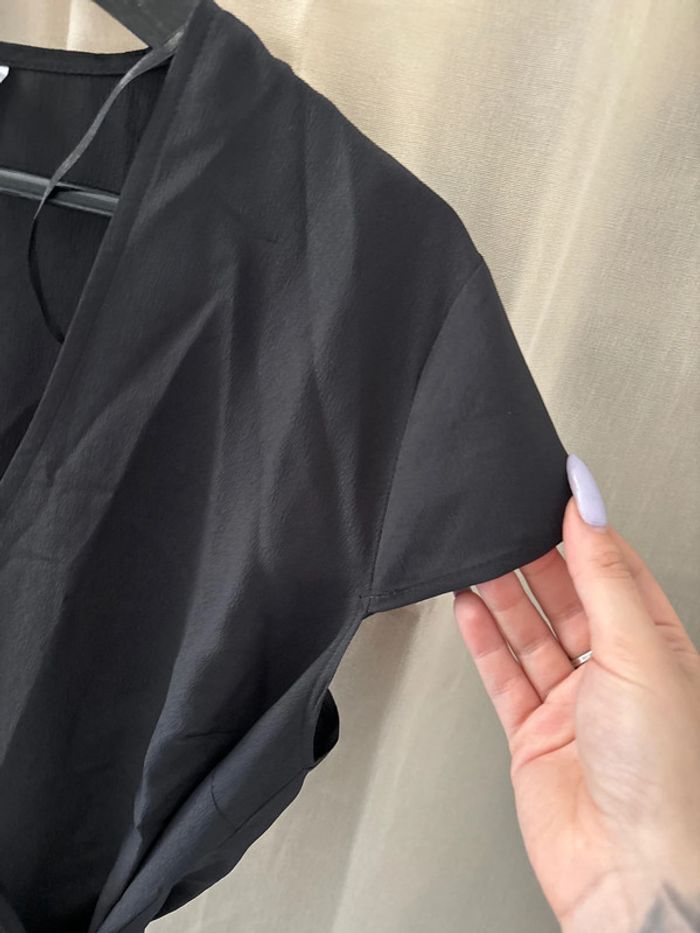 Robe cache cœur noire H&M - photo numéro 4