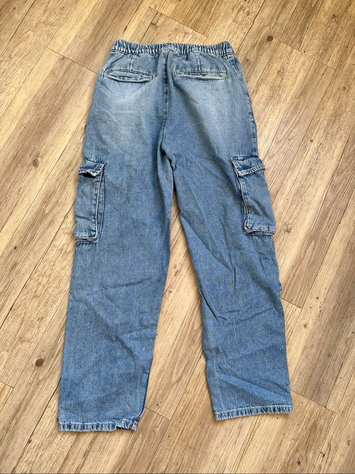 Pantalon jean cargo 13/14 ans Zara garçon - photo numéro 2