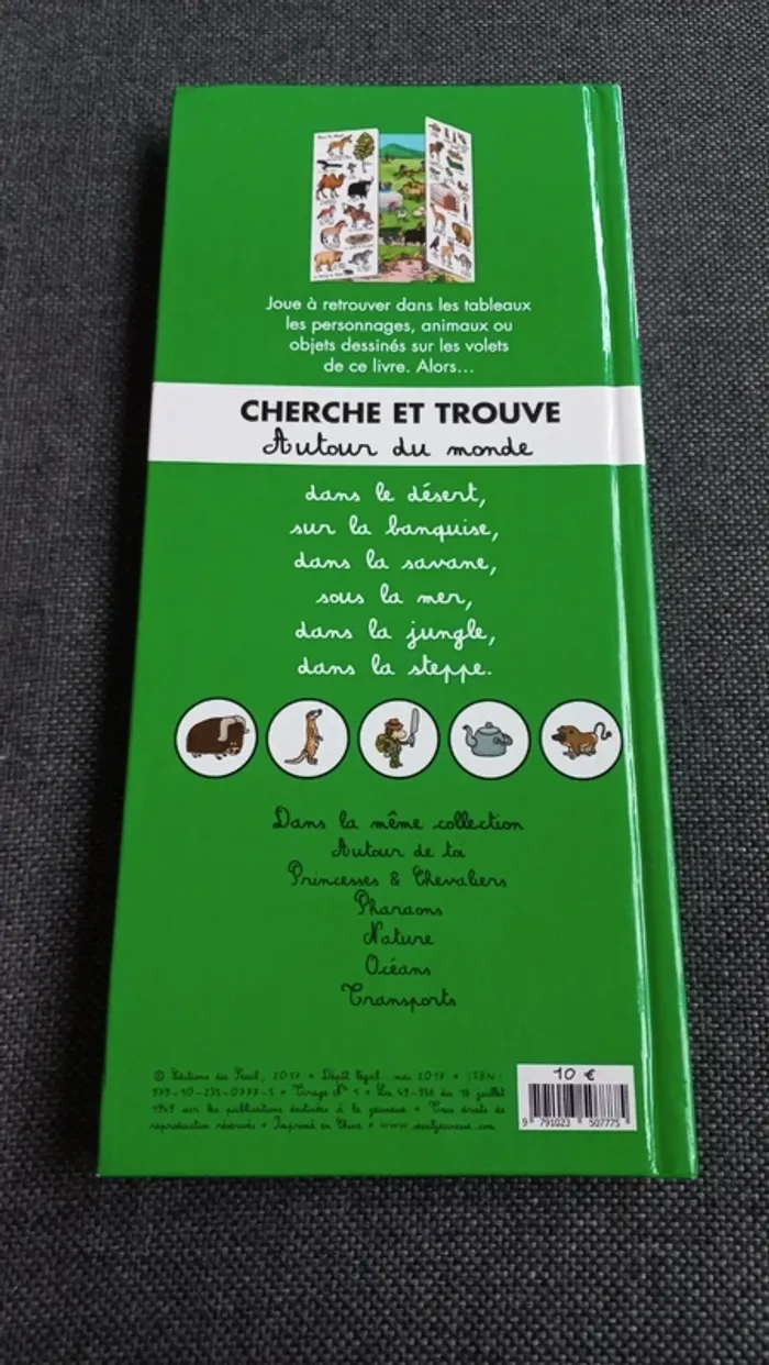 Livre cherche et trouve.Autour du monde - photo numéro 2