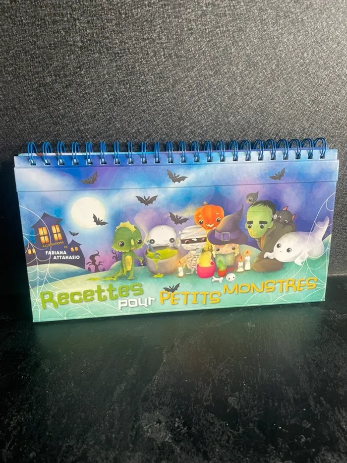 Livre Recettes pour petits monstres
