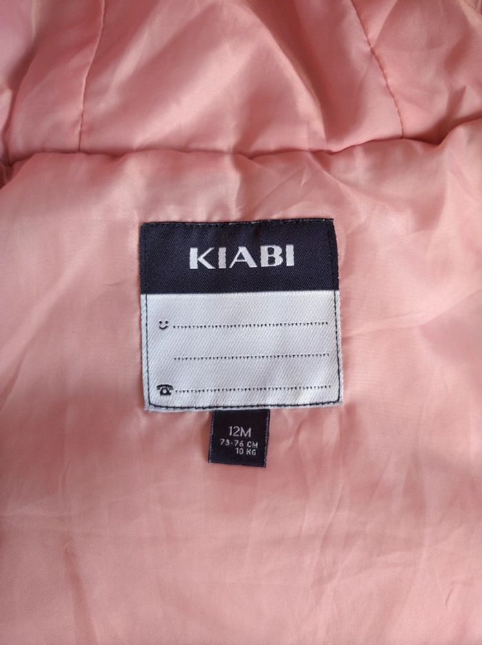 Veste sans manche zippée avec capuche oreille de lapin Fille 12 mois Étoile Kiabi - photo numéro 9