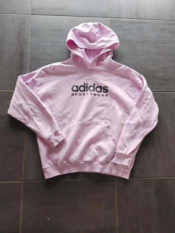 Sweat a capuche Adidas rose 13 14 ans