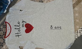 Pyjama chemise de nuit fille 8 ans in extenso