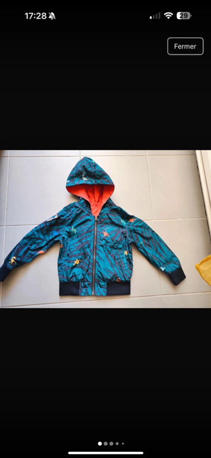 Veste catimini 4 ans réversible - photo numéro 1