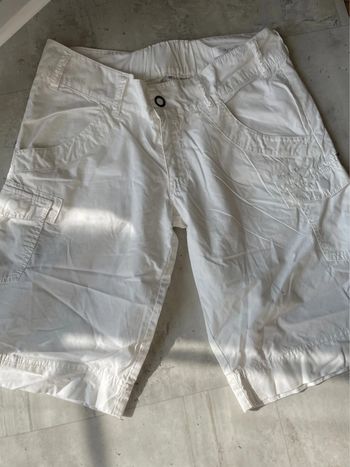 Short cargo blanc Banana Moon